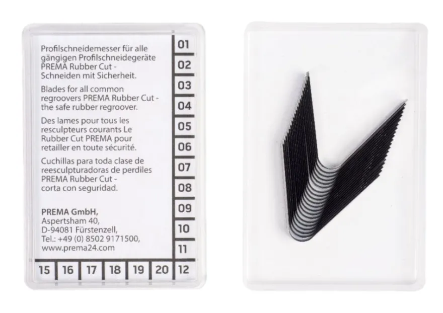 Nożyki R Fix 3, 6-8 mm do nacinarki wyrzynarki Prema Cutter, op. 20 szt