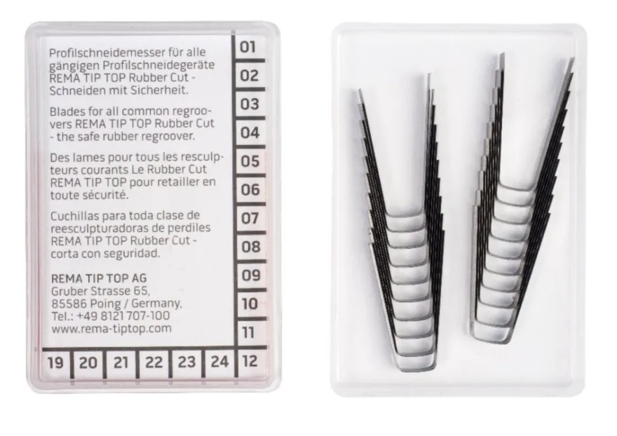 Nożyki W Fix 3, 6-8 mm, do wyrzynarki/nacinarki Rubber Cut,, 20 szt