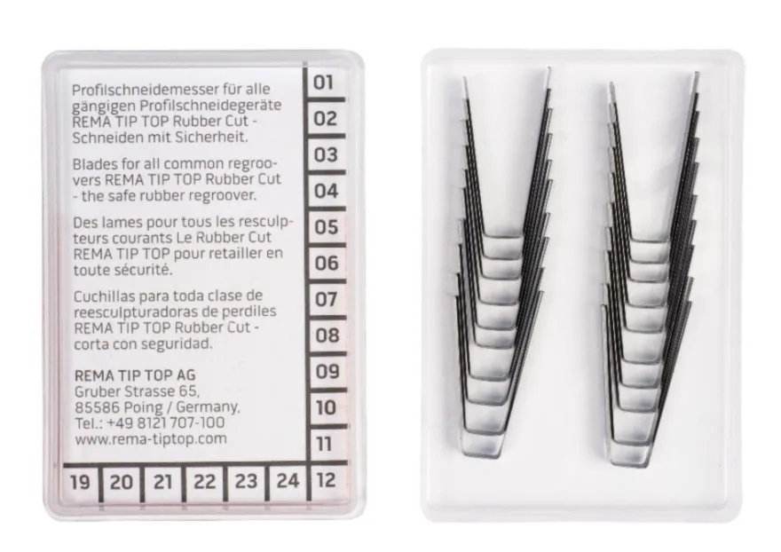 Nożyki W Fix 2, 5-6 mm, do wyrzynarki/nacinarki Rubber Cut, 20 szt