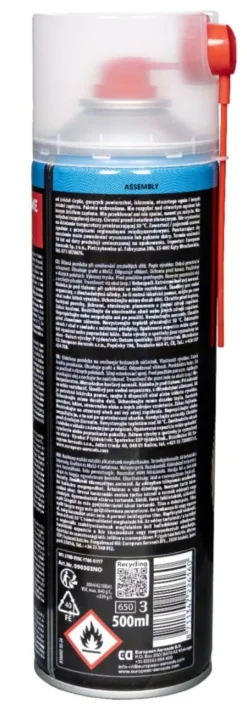 Odrdzewiacz w aerozolu (olej penetrujący grafitowy) 500 ml Spray MOTIP