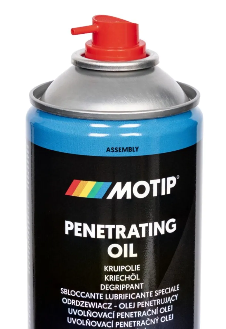 Odrdzewiacz w aerozolu (olej penetrujący grafitowy) 500 ml Spray MOTIP