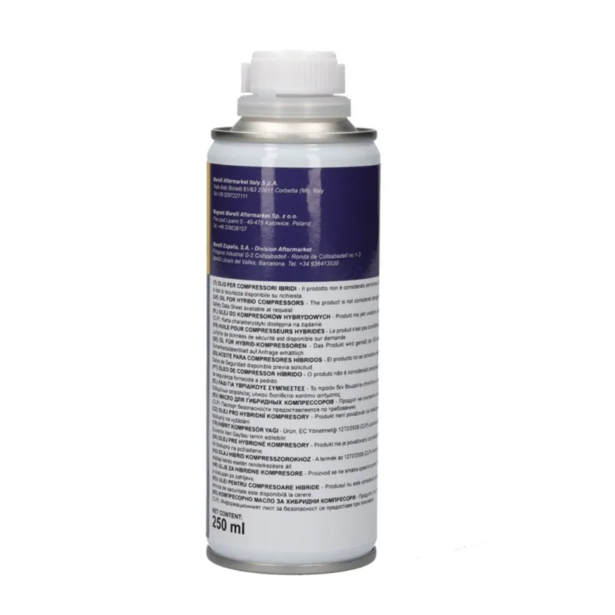 Olej do klimatyzacji hybrydy R1234yf 250ml