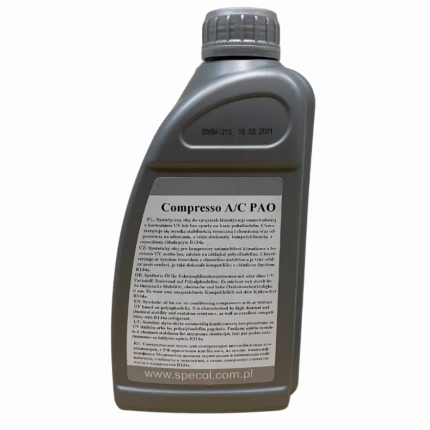 Olej do klimatyzacji PAO68 UV 1L