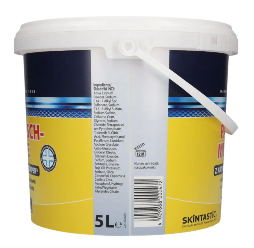 Pasta BHP do mycia rąk EILFIX, 5l (typ 101)
