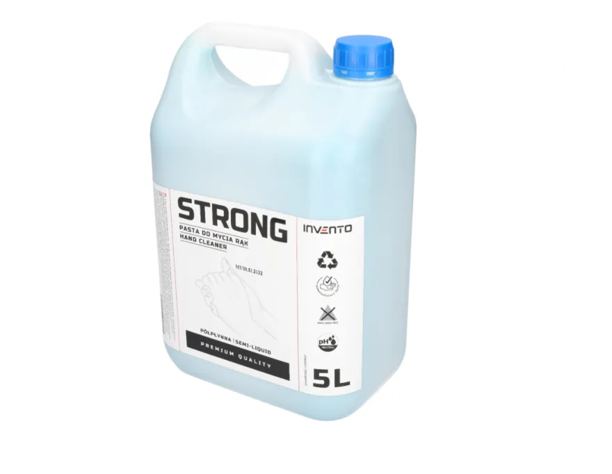Pasta żel do mycia rąk 5l STRONG (półpłynna niebieska )
