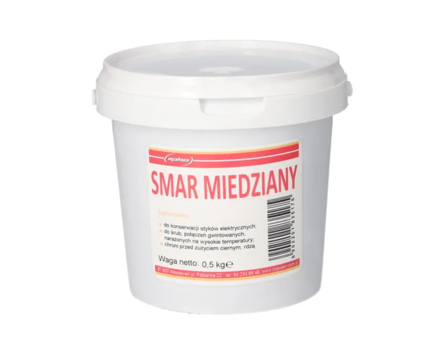 Pasta Miedziana Smar Miedziany do hamulców 0,5 kg