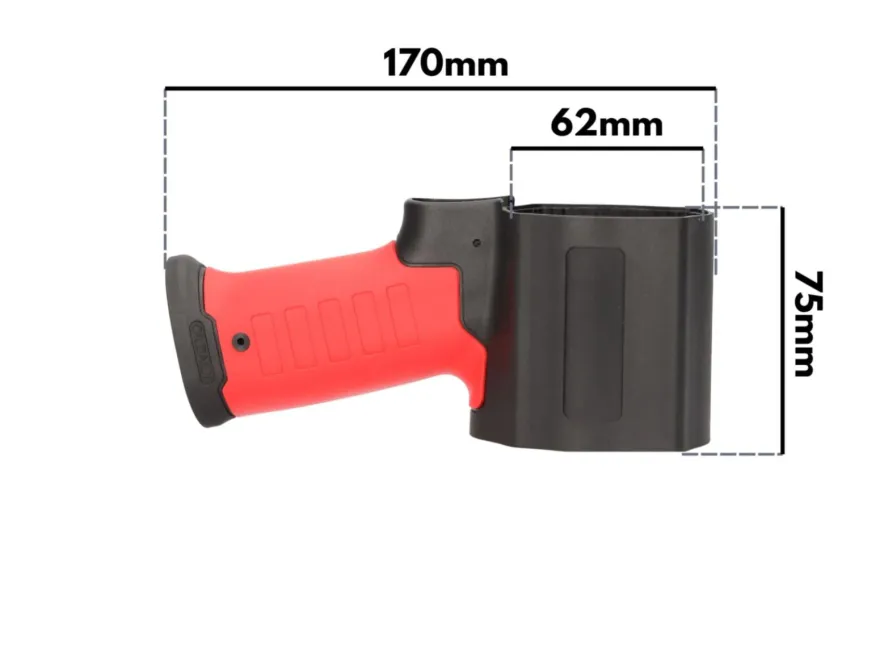 Plastikowa obudowa klucza pneumatycznego INVENTO PX25H