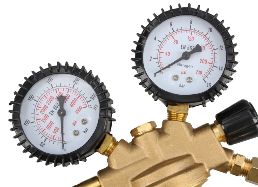 Profesjonalny reduktor 13 bar do gazów typu CO2/Argon RB-CO2