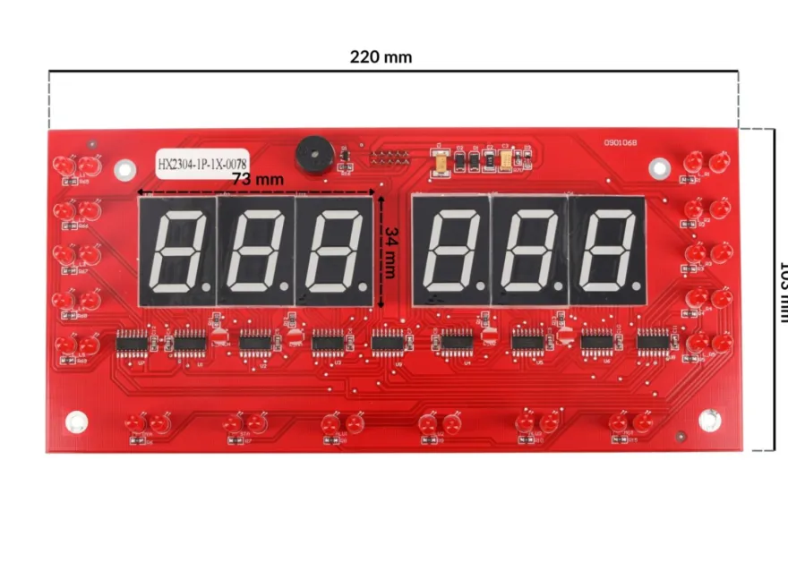Płyta wyświetlacza wyważarki INVENTO VBS 630