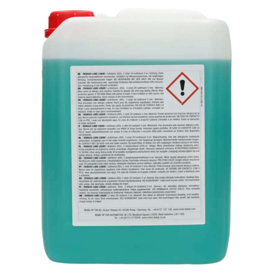 Remaxx Lube Liquid 5 l - płyn do montażu opon rolniczych, koncentrat