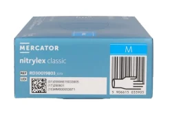 Rękawiczki nitrylowe niebieskie Nitrylex CLASSIC Blue rozmiar M, op./100 szt.
