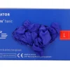 Rękawiczki nitrylowe niebieskie Nitrylex BASIC dark blue r. L, op./100 szt.