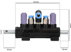 Rozdzielacz powietrza odbijak INVENTO TCS 521 SA, TC 724 MI