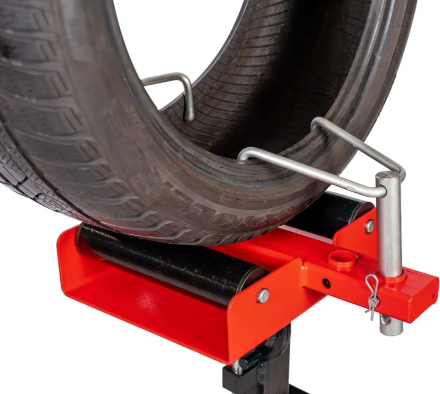 Rozwieracz manualny osobowy, na podstawie, pochylny z półką narzędziową