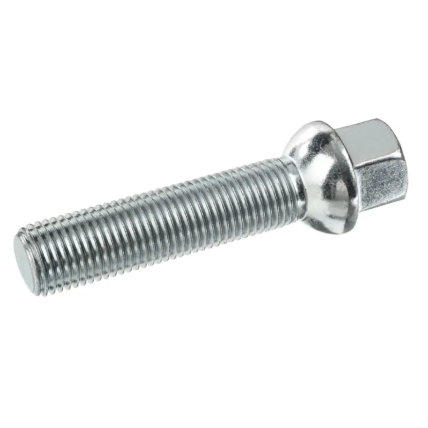 Śruba do felg kół M14x1,5 55mm, kula, K17, 2 szt.