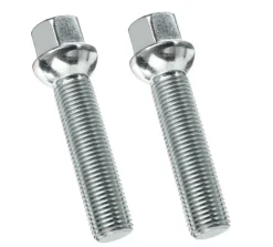 Śruba do felg kół M14x1,5 55mm, kula, K17, 2 szt.