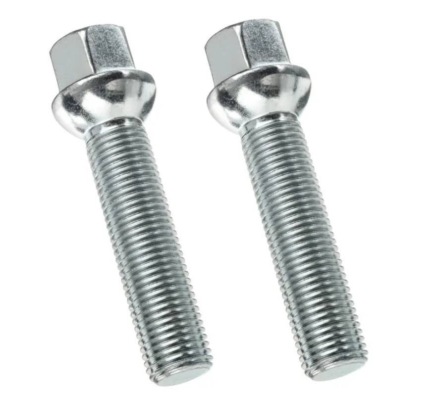 Śruba do felg kół M14x1,5 55mm, kula, K17, 2 szt.