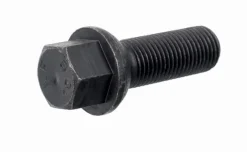 Śruba mocująca M14x1,5, gwint 35mm, kula, klucz 17, Geomet czarna