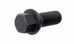 Śruba mocująca M14x1,5, gwint 28mm, kula, klucz 17, czarna