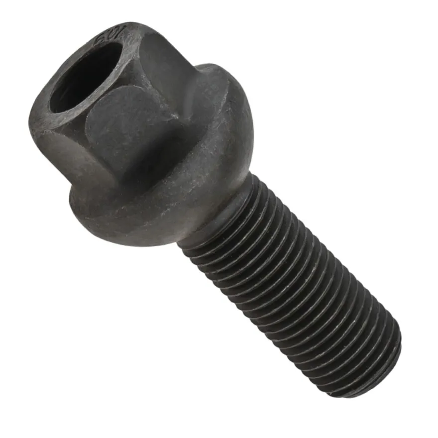 Śruba mocująca M14x1,5, gwint 34mm, kula R14, klucz 19 OEM