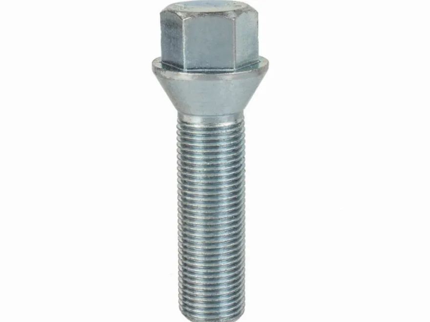 Śruba mocująca M14x1,25, gwint 45mm, stożek, klucz 17