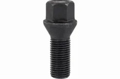 Śruba mocująca M14x1,5, gwint 28mm, stożek, klucz 17, czarna