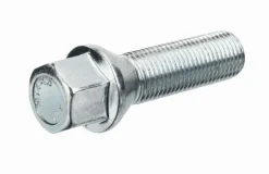 Śruba mocująca M14x1,5, gwint 40mm, stożek, klucz 17