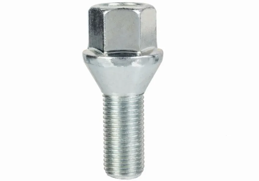 Śruba mocująca M12x1,25, gwint 24mm, stożek, klucz 17