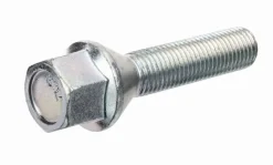 Śruba mocująca M12x1,5, gwint 45mm, stożek, klucz 17