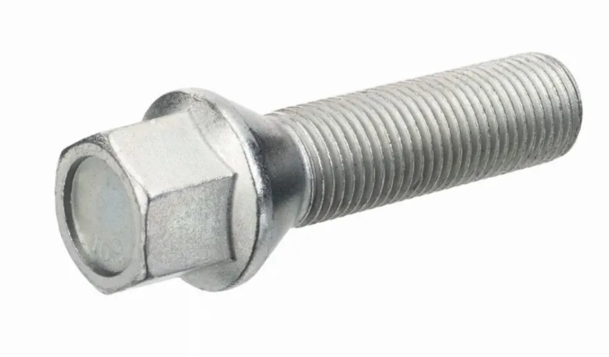 Śruba mocująca M14x1,5, gwint 45mm, stożek, klucz 17