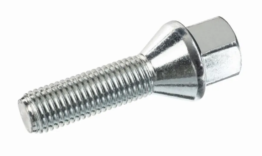 Śruba mocująca M12x1,5 gwint 35mm stożek, k17