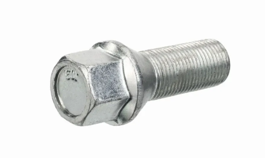 Śruba mocująca M14x1,25, gwint 30mm, stożek, klucz 17