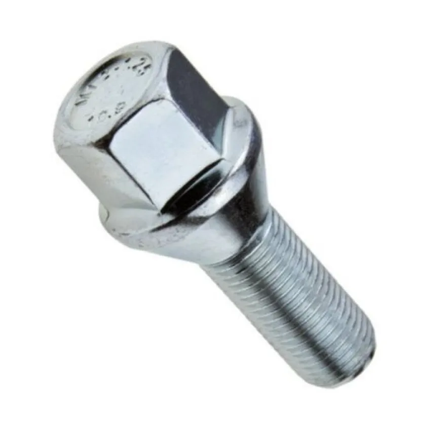 Śruby do felg kół M12x1,25 24mm, stożek, 4 szt