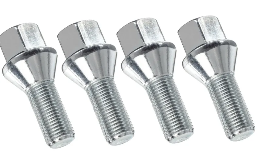 Śruby do felg kół M12x1,25 24mm, stożek, 4 szt