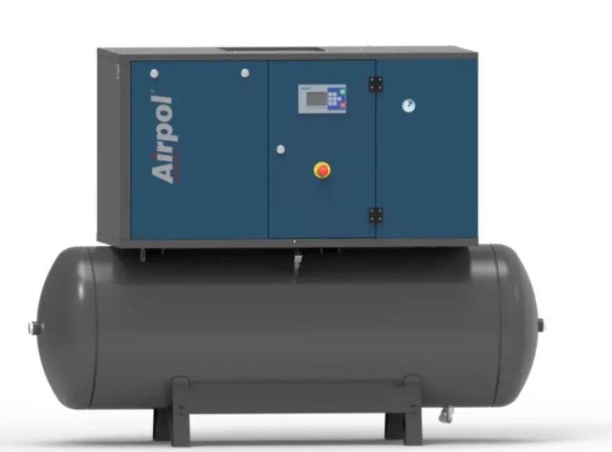 Sprężarka śrubowa AIRPOL Compact Prime 7kW 10 bar DRY z osuszaczem