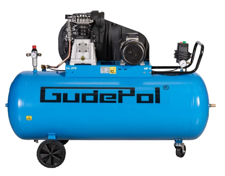 Sprężarka tłokowa GD 38-270-510-3FB PRO-S 3 270 litrów, 10 bar, kW 3 400V, 480 l/min