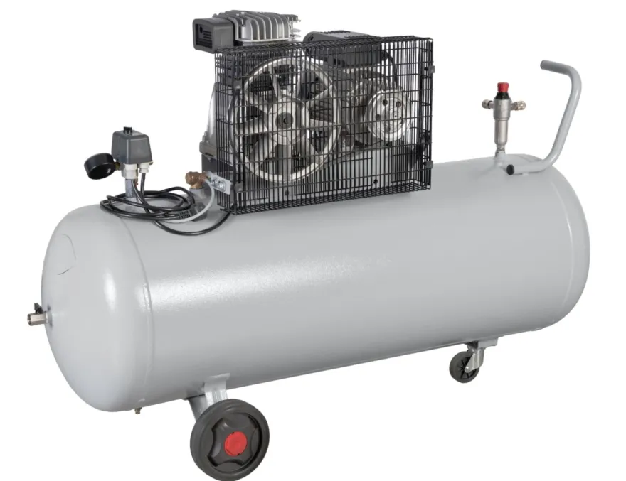 Sprężarka tłokowa olejowa 200 litrów, 10 bar, 230V, 320 l/min