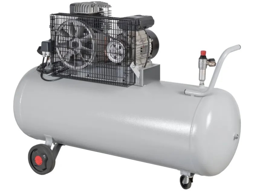 Sprężarka tłokowa olejowa 200 litrów, 10 bar, 230V, 320 l/min