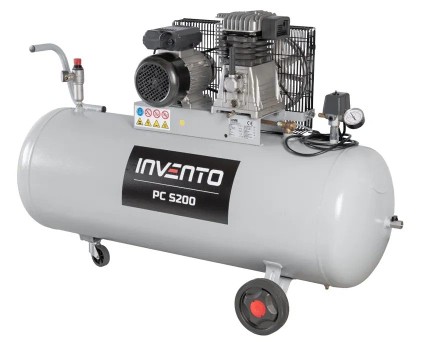 Sprężarka tłokowa olejowa 200 litrów, 10 bar, 230V, 320 l/min