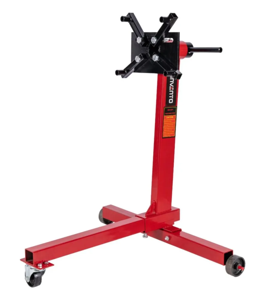 Stojak do montażu silnika 360 kg INVENTO na kółkach, obrotowa głowica