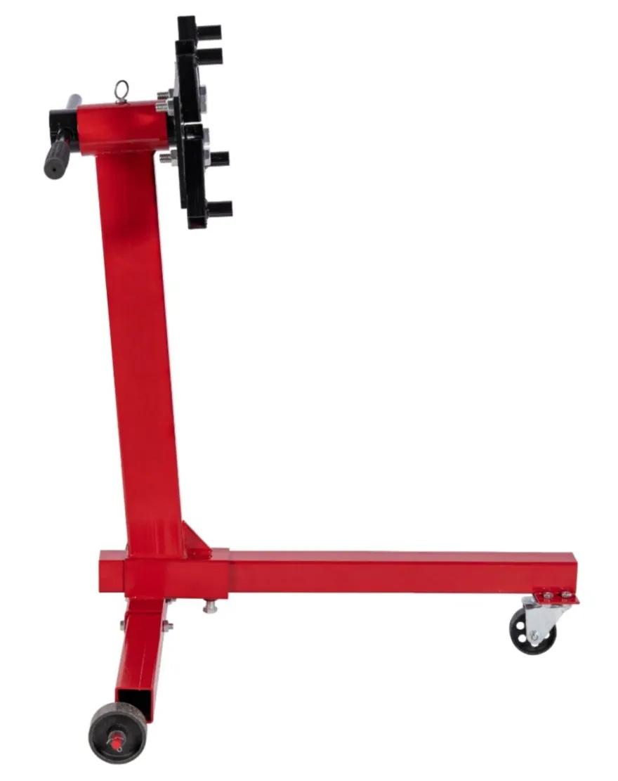 Stojak do montażu silnika 360 kg INVENTO na kółkach, obrotowa głowica