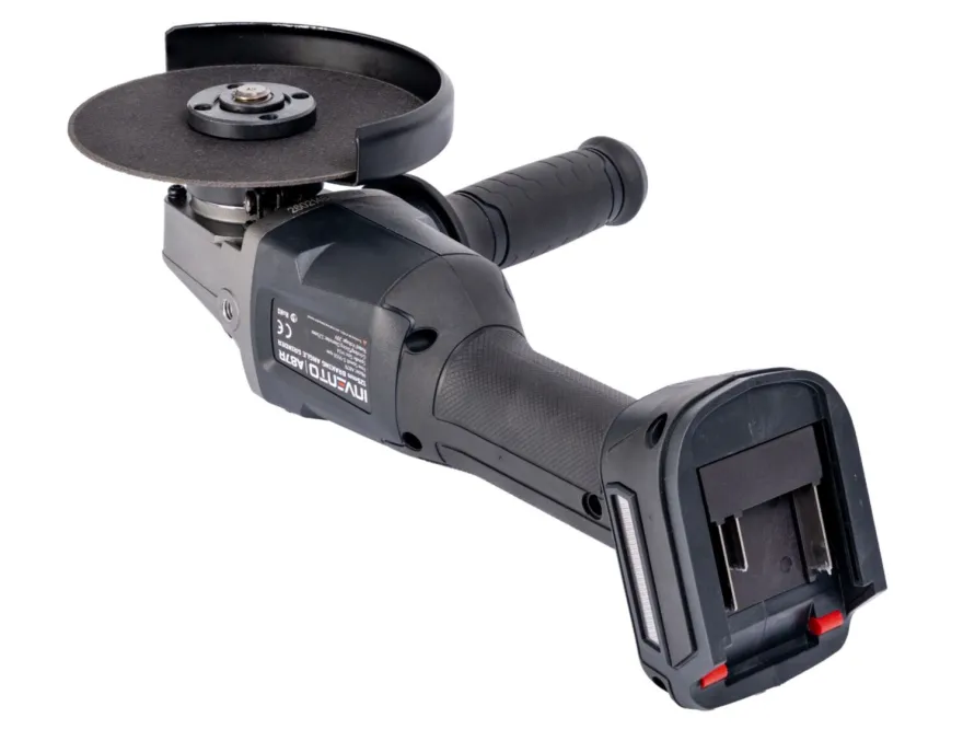 Szlifierka kątowa akumulatorowa 125mm INVENTO A87R - zestaw 2x 4Ah, walizka