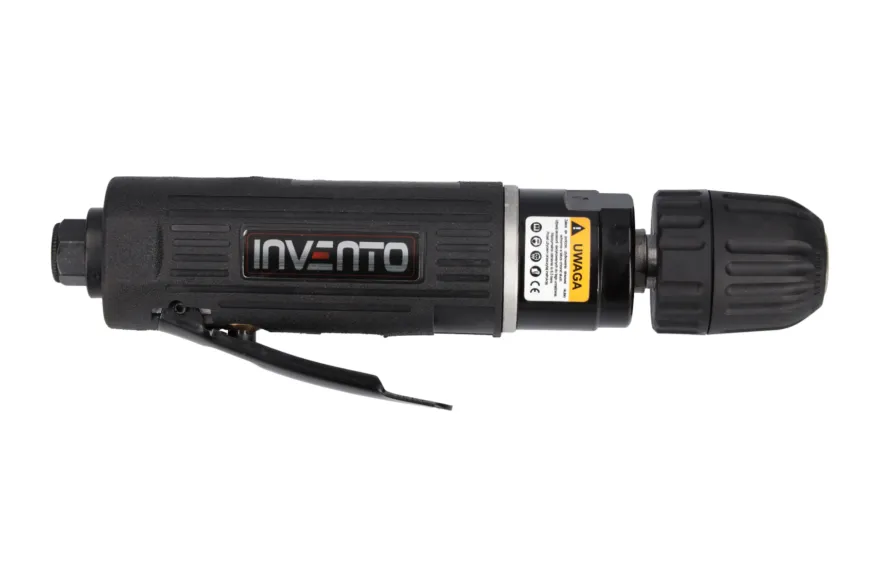 Szlifierka pneumatyczna INVENTO PX87 z uchwytem wiertarskim szybkomocującym, 2500 RPM