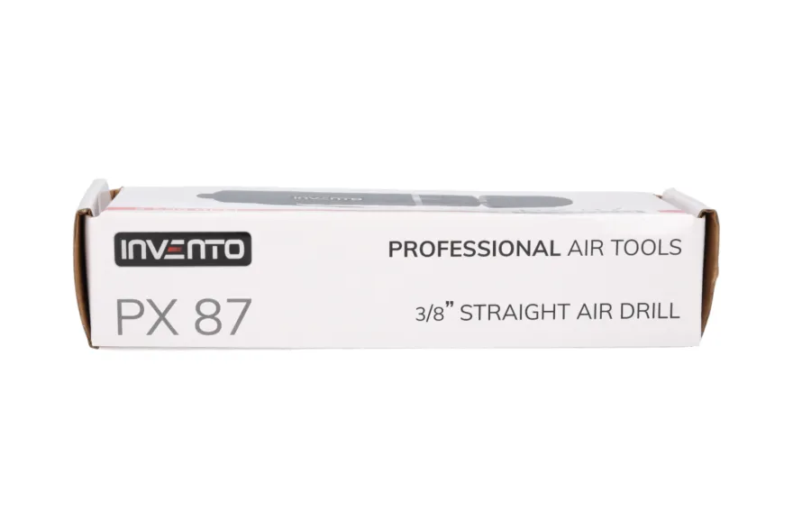 Szlifierka pneumatyczna INVENTO PX87 z uchwytem wiertarskim szybkomocującym, 2500 RPM