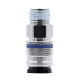 Szybkozłącze pneumatyczne DN10 typ 227KA, gwint zewnętrzny R 1/2”, PN 35 bar