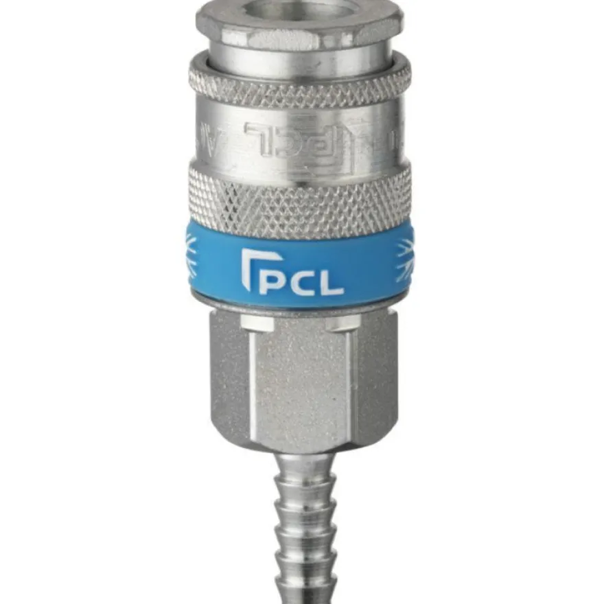 Szybkozłączka seria XF z końcówką na wąż 6mm PCL