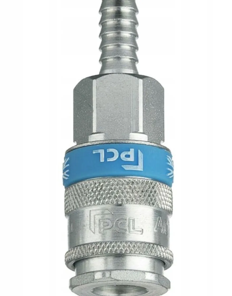 Szybkozłączka seria XF z końcówką na wąż 6mm PCL