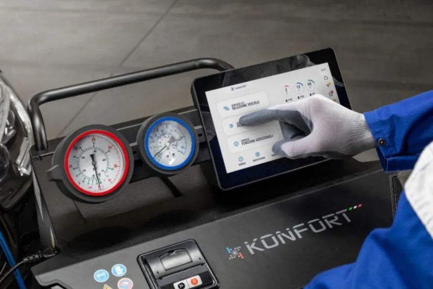 TEXA KONFORT 780 BiGas Touch R134a R1234yf urządzenie stacja do klimatyzacji