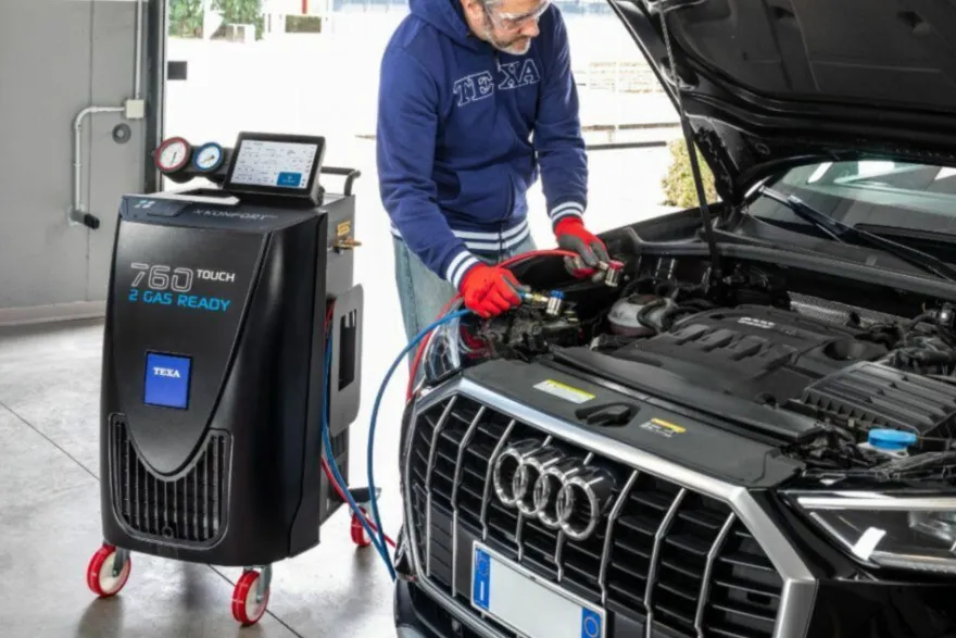 TEXA KONFORT 760R Touch R134a urządzenie stacja do klimatyzacji