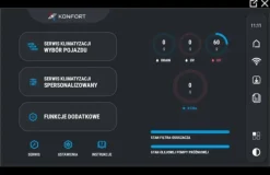 TEXA KONFORT 760 Touch R1234yf z identyfikatorem urządzenie stacja do klimatyzacji